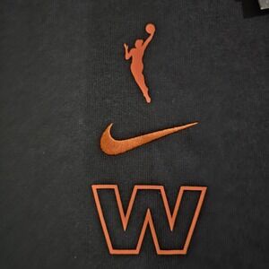 Nike‎ WNBA Logo T Shirt XL NWT Move To Zero Black Basketball Tee